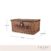 Newport Wicker Picnic Basket by Twine®