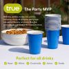 16 oz Blue Party Cups, 24 pack by True