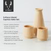 3-Piece Hinoki Cypress Sake Set Viski®