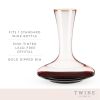Rose Crystal Decanter by Twine