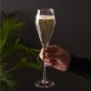 Angled Crystal Prosecco Glasses by Viski®