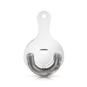 Harrison Hawthorne Strainer in Silver Viski®
