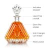 Admiral Crystal Irish-Cut Whiskey Decanter Viski®
