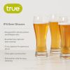 Wheat Beer Glasses, Set of 4 by True