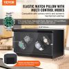 VEVOR Watch Winder, Watch Winder for 4 Men's and Women's Automatic Watches, with 2 Super Quiet Japanese Mabuchi Motors, Blue LED Light and Adapter