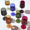 Reserve Nouveau Crystal Wine Glasses in Seaside Viski®