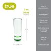 2 oz Shot Glass Shooters, Set of 6 by True