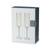 Laurel Crystal Champagne Flutes Viski®