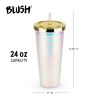 Iridescent Drink Tumbler Blush®