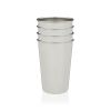 Stainless Steel Pint Cups, Set of 4 by True