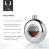Irving Scope Flask in Silver Viski®