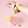 Gold 3 Oz Bangle Flask Blush®