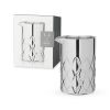 Harrison Double-Walled Mixing Glass in Silver Viski®