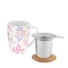 Bailey™ Botanical Bliss Ceramic Tea Mug & Infuser by Pinky U