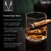 Raye Crystal Cigar Glass Viski®