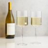 Laurel Crystal White Wine Glasses Viski®