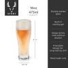 Glacier™ Double-Walled Chilling Beer Glass by Viski®