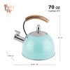 Presley Light Blue Tea Kettle by Pinky Up