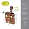 Golfer's Flask and Accessory Set by True