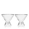 Double Walled Martini Glasses by Viski