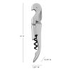 Stainless Steel Truetap™: Double-Hinged Corkscrew
