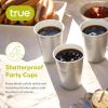 16 oz Silver Party Cups 24 pack by True