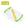 Small Cutting Board with Paring Knife Set by True