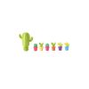Cactus Stopper and Charm Set by TrueZoo