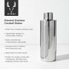 Harrison Element Cocktail Shaker in Silver Viski®