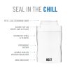 Stay-Chill Standard Can Cooler Pearl White HOST®