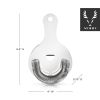 Harrison Hawthorne Strainer in Silver Viski®