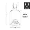 Mountain Crystal Liquor Decanter Viski®