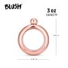 Rose Gold 3 Oz Bangle Flask Blush®