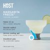 Glass FREEZE™ Margarita Glass in Gray (set of two) by HOST®