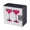Reserve Nouveau Crystal Coupes in Berry Viski®