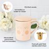 Annette™ Hello Beautiful Ceramic Tea Mug & Infuser by Pinky