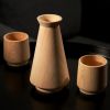 3-Piece Hinoki Cypress Sake Set Viski®
