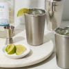 Stainless Steel Pint Cups, Set of 4 by True