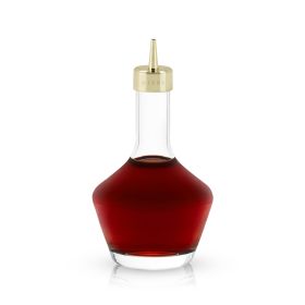 Bitters Bottle with Gold Dasher Top by Viski®