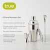 4 Piece Barware Set in SIOC pkg by True