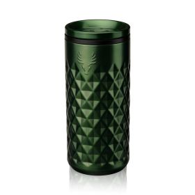Paragon Stainless Steel Highball Tumbler in Green Viski®