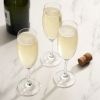 Cuvée Set of 4 Champagne Flutes by True