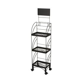 Shelving Display with Wheels