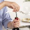 Truetap™: Double-Hinged Corkscrew in White