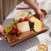 Acacia Footed Serve Board by Twine Living®