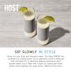 Glass FREEZE™ Highball Glass (set of two) in Gray by HOST®