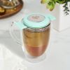 Erin Turquoise Universal Tea Infuser in Turquoise by Pinky U