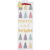 Merry & Bright Single-bottle Wine Bag by Cakewalk™