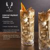 Admiral Crystal Highball Glasses Viski®