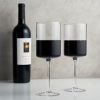 Laurel Crystal Red Wine Glasses Viski®